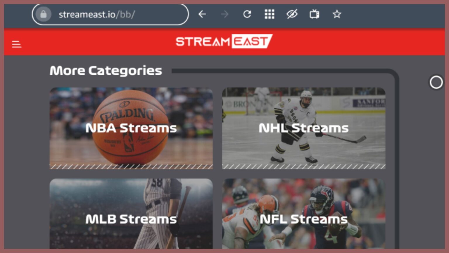 StreamEast Watch MMA, NBA, MLB ,NHL, UFC Soccer Streams
